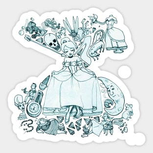 Cinderelly Sticker